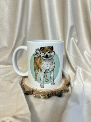 Kubek Akita Inu
