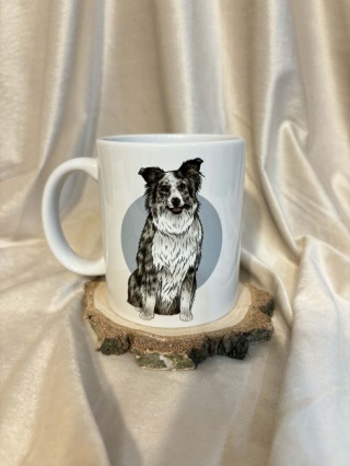Kubek Border collie (różne umaszczenia)