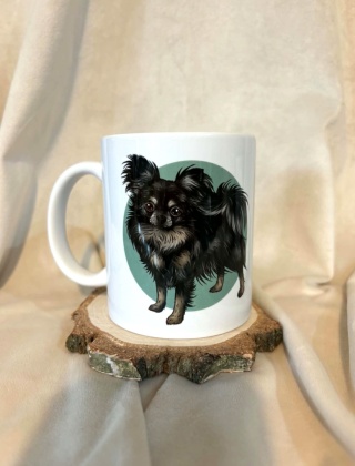 Kubek Chihuahua długowłosa (różne umaszczenia)