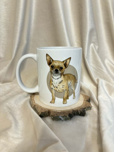 Kubek Chihuahua krótkowłosa (różne umaszczenia)