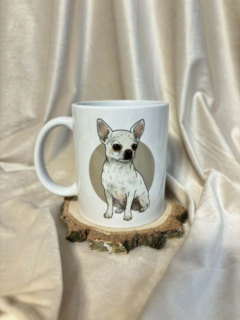 Kubek Chihuahua krótkowłosa (różne umaszczenia)