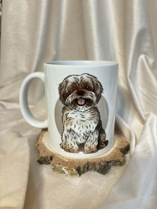 Kubek Shih Tzu (różne umaszczenia)